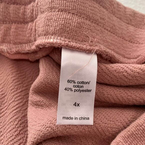 NEW Maurices cotton blend pull on elastic waist light pink blush summer skirt - Picture 5 of 6